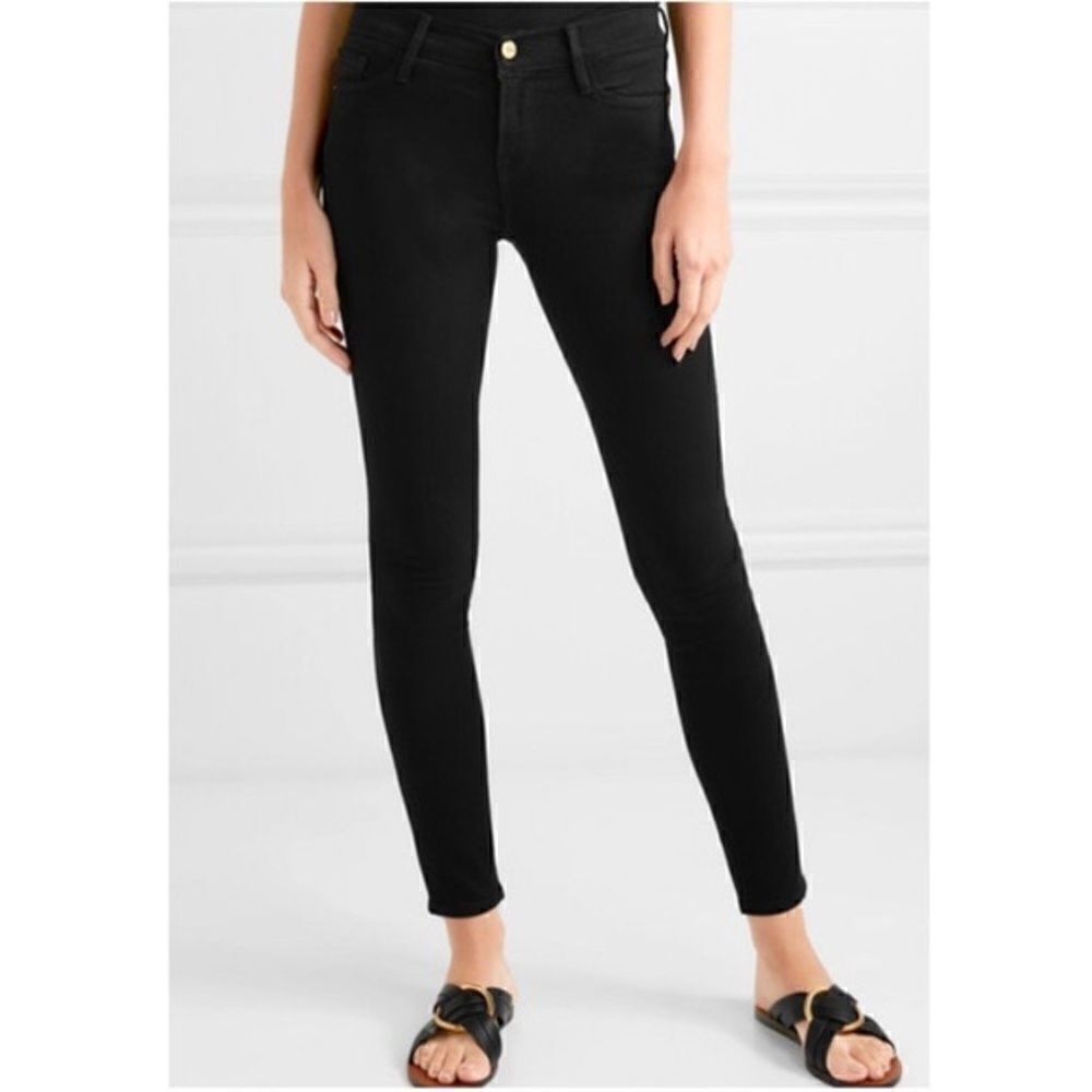 Frame Le Skinny de Jeanne Jeans - Black